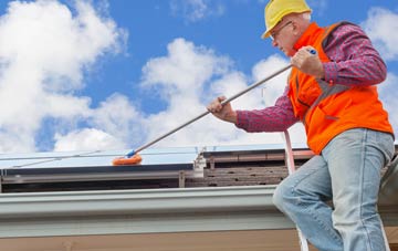 Saleby soft wash roof cleaning